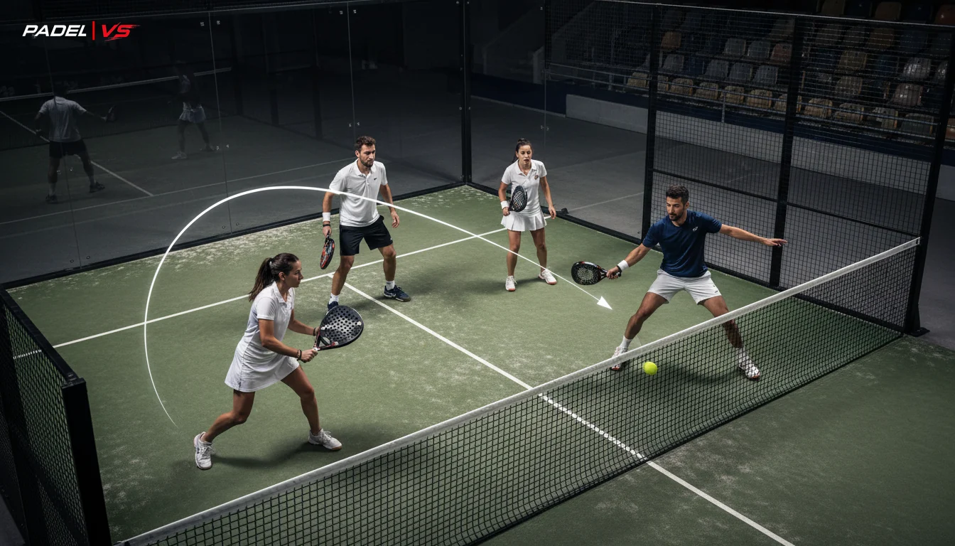Cómo dominar el juego en el pasillo: cuándo cruzar y cuándo quedarte en tu lado — PADEL VS