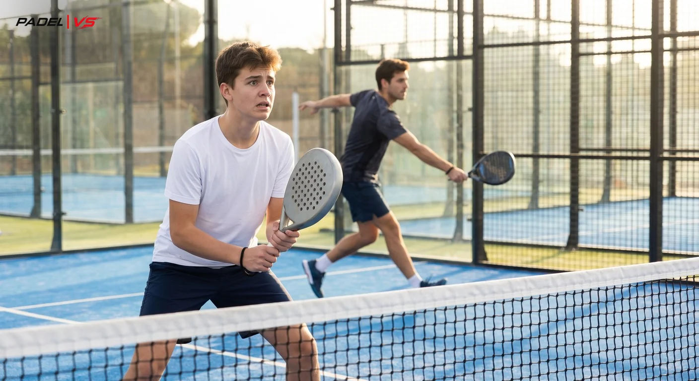 Cómo manejar la presión de jugar con alguien mejor que tú en pádel sin bloquearte — PADEL VS