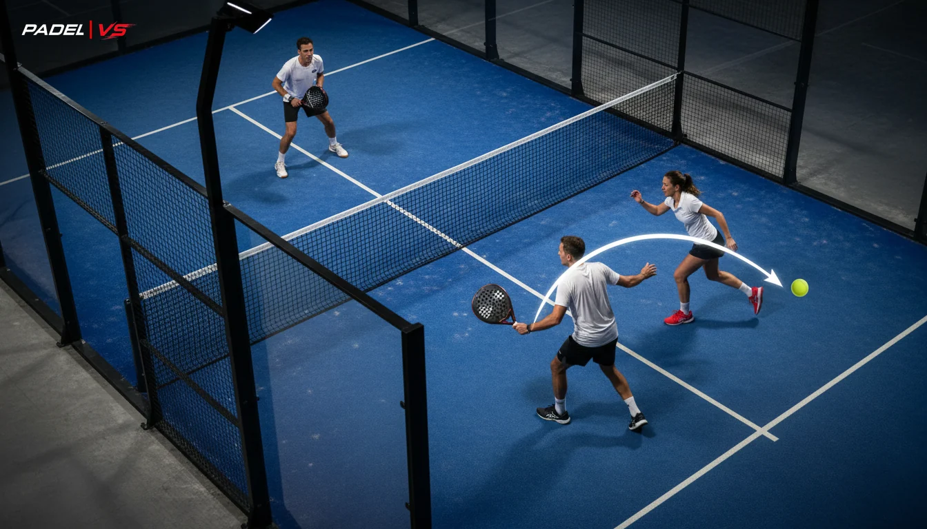 Cómo usar el globo ofensivo en pádel: la diferencia entre escapar y atacar con la misma pelota — PADEL VS