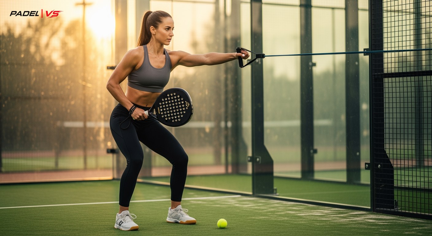 Fuerza de tren superior para pádel: los 6 ejercicios que sí transfieren al juego real — PADEL VS