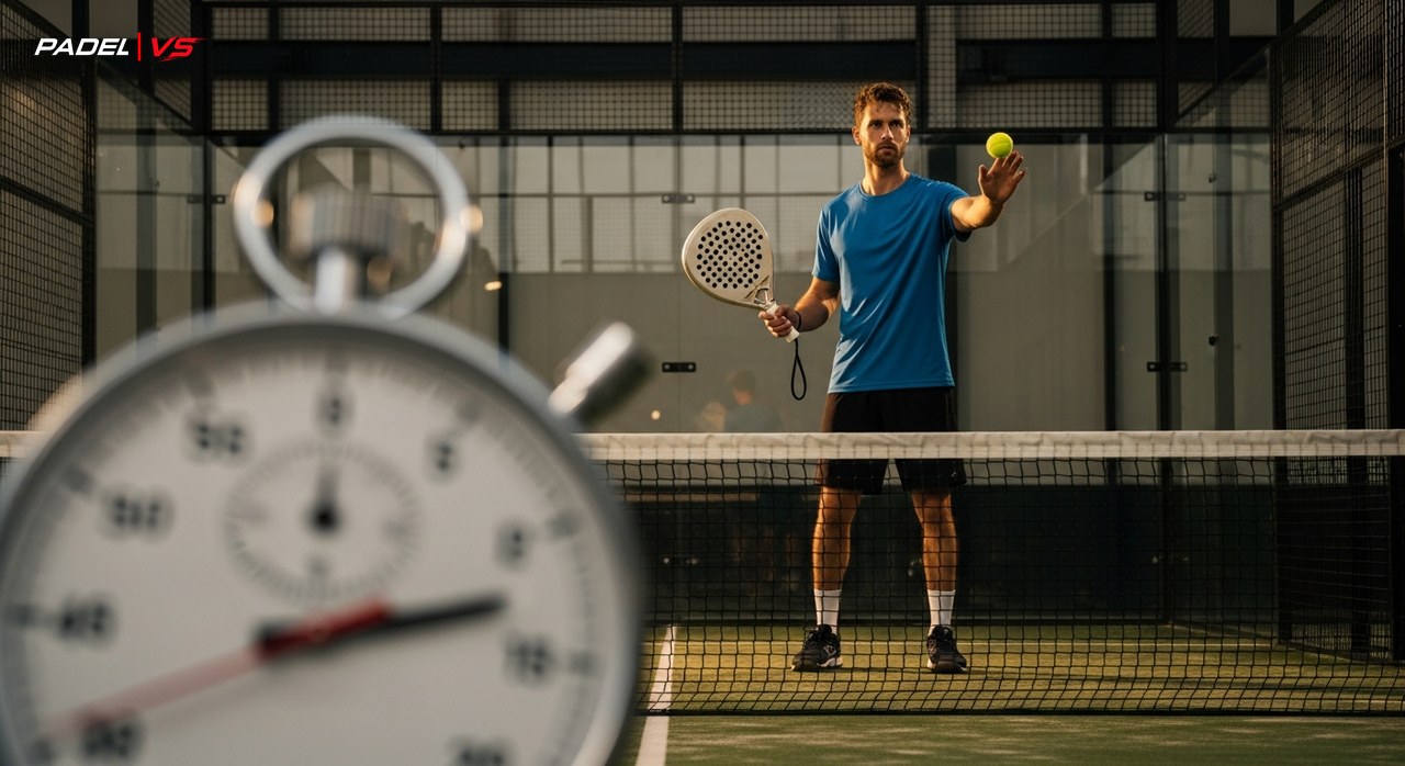 La regla de los 3 segundos en el saque — PADEL VS
