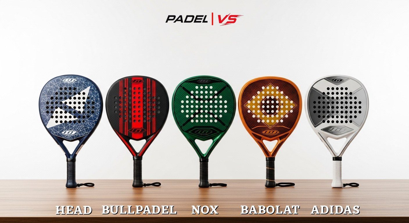 Las 5 mejores marcas de palas en 2026 — PADEL VS