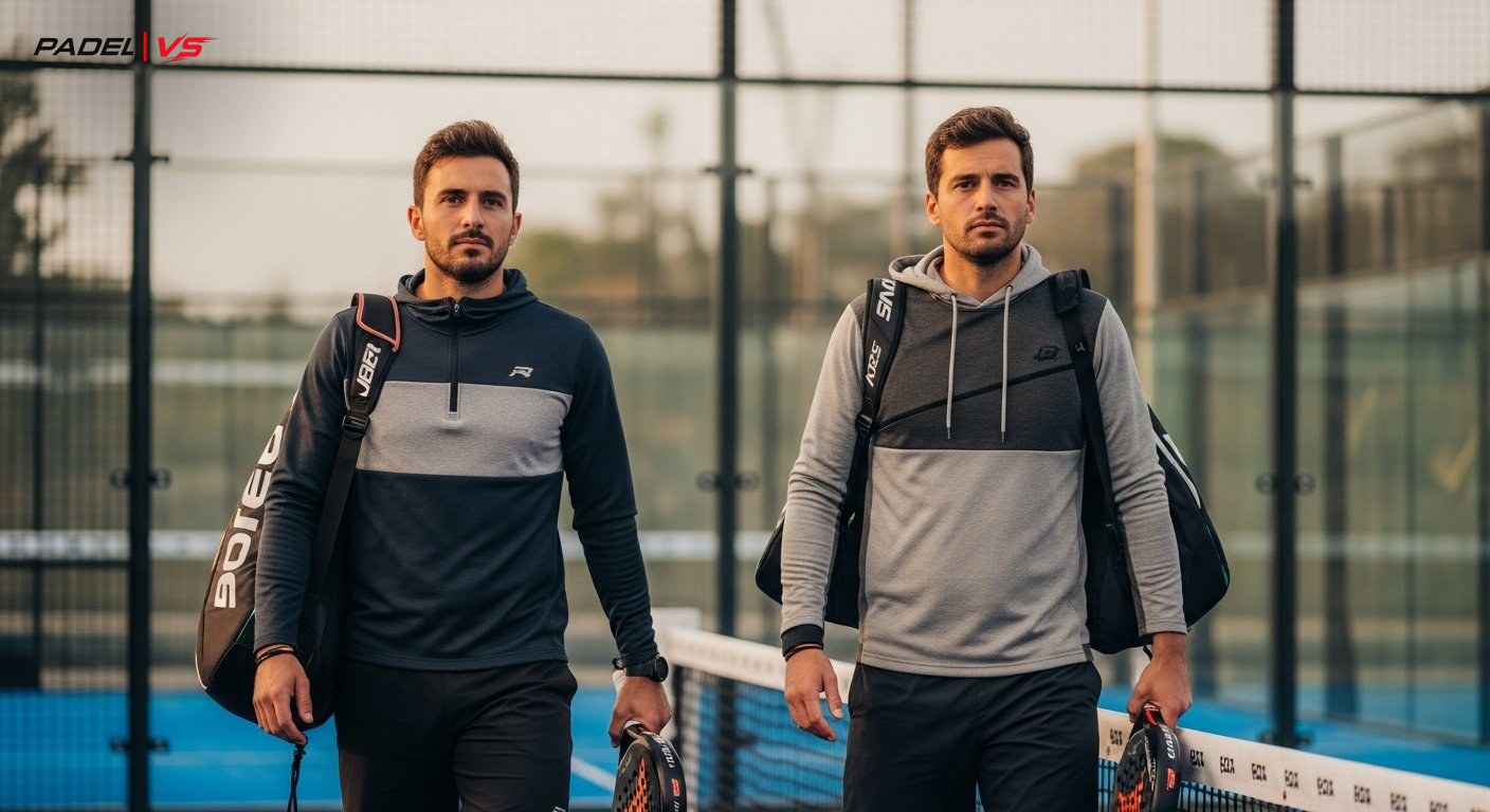 Pareja saliendo de la pista — las primeras palabras importan