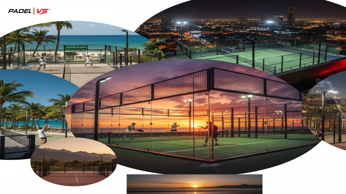 Canchas de pádel modernas en México