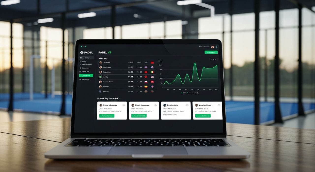 Panel PADEL VS en móvil — acceso directo desde pantalla de inicio