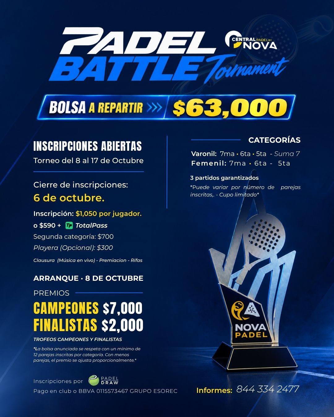 PADEL BATTLE TOURNAMENT