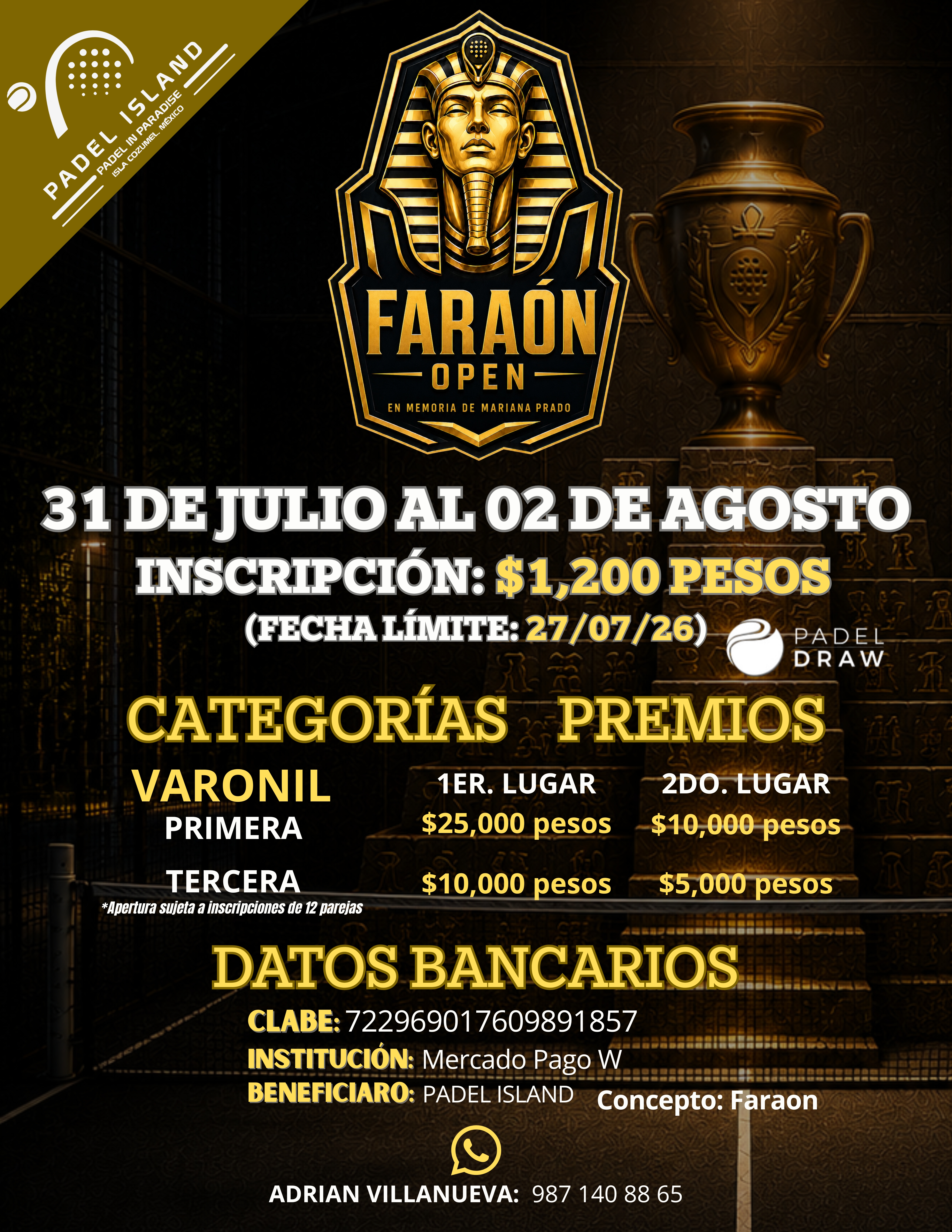 FARAÓN OPEN
