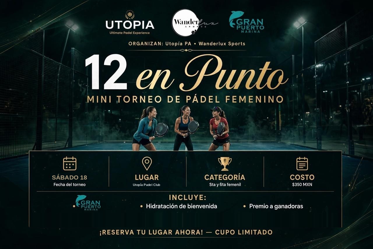 12 en Punto — Mini Torneo Femenino
