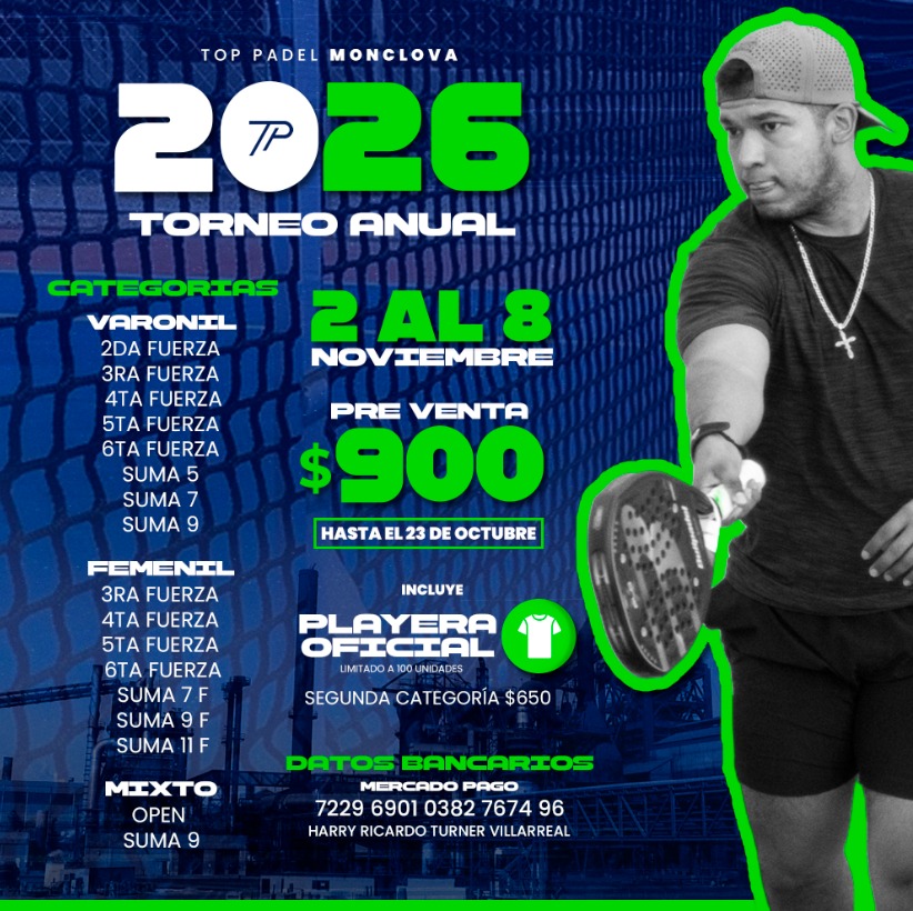 TORNEO ANUAL 2026