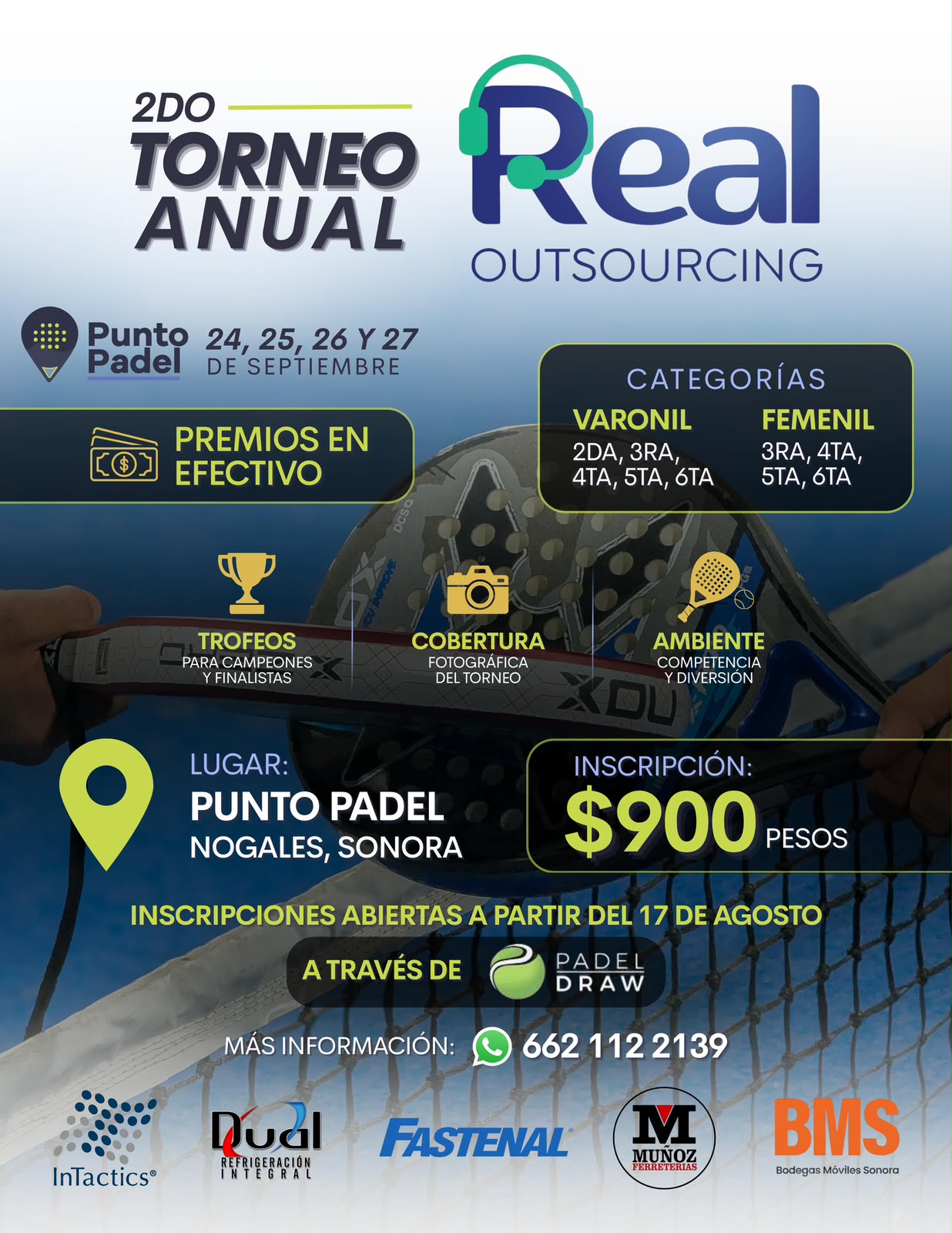 TORNEO ANUAL REAL OUTSOURCING PUNTO PADEL