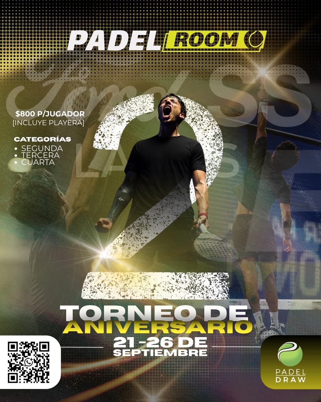 ANIVERSARIO PADEL ROOM