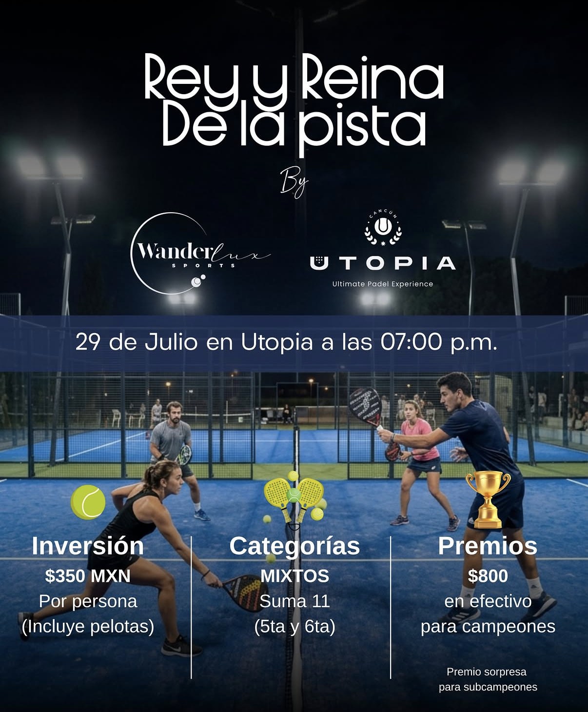 Rey y Reina De la pista