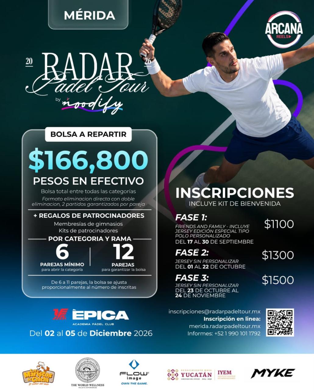 Radar Padel Tour by Modify