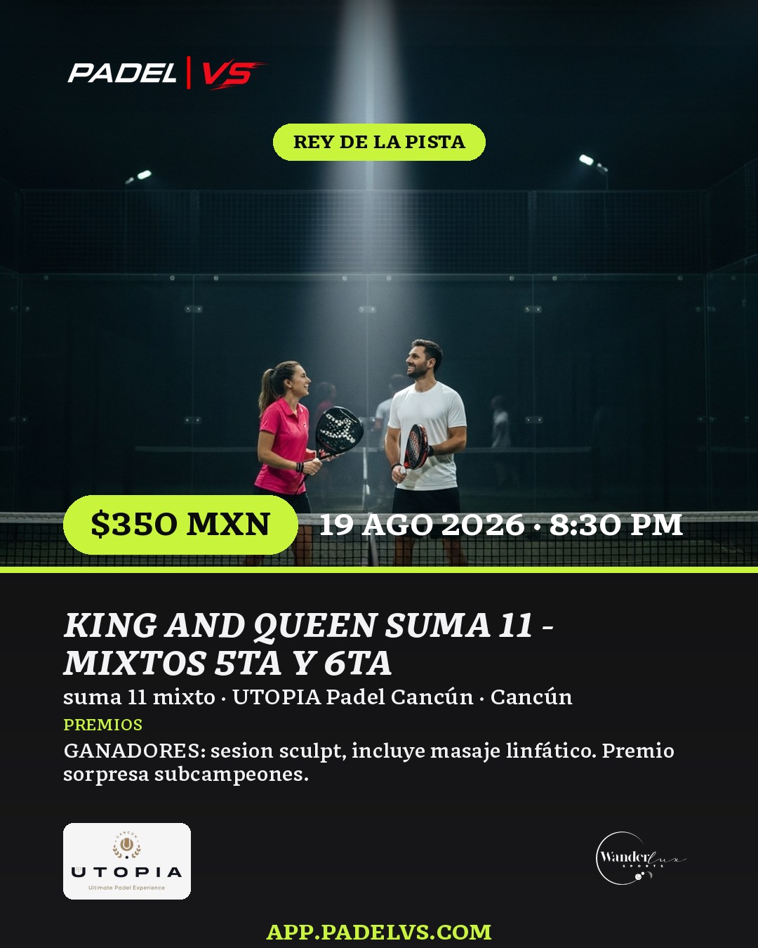 King and Queen Suma 11 - Mixtos 5ta y 6ta