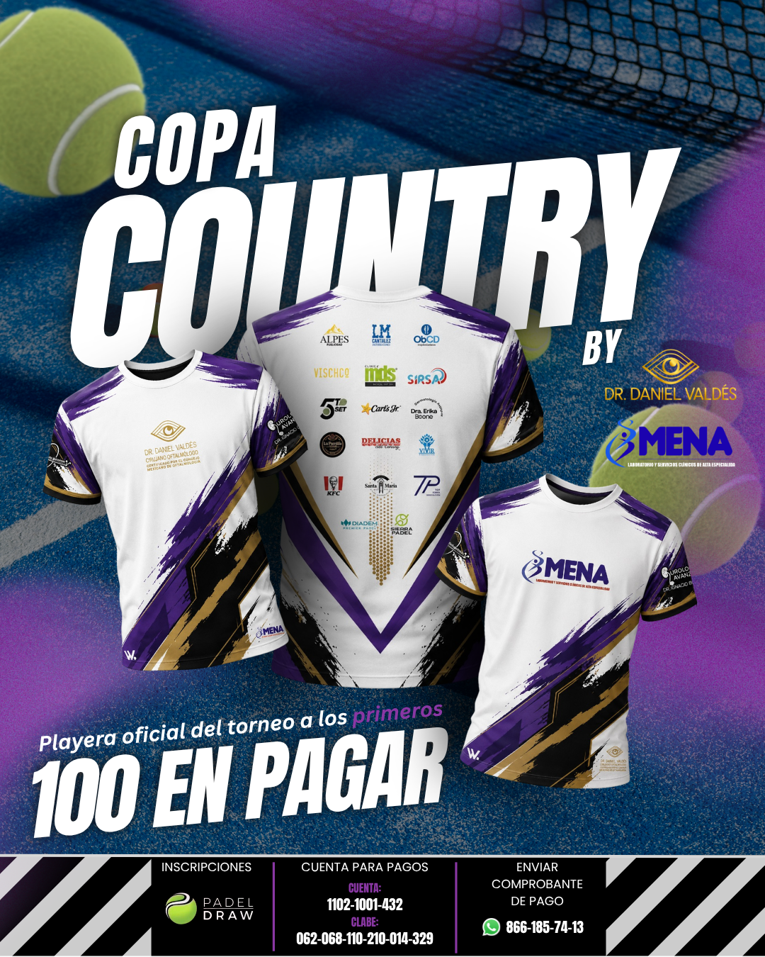 COPA COUNTRY BY LAB MENA Y DR DANIEL VALDES