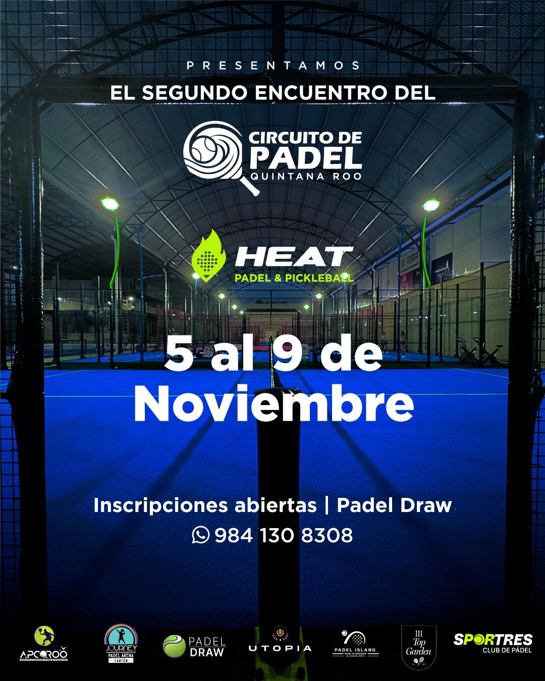 2 CIRCUITO DE PADEL QUINTANA ROO
